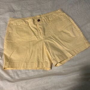 Faded Glory Light Yellow Women's Shorts